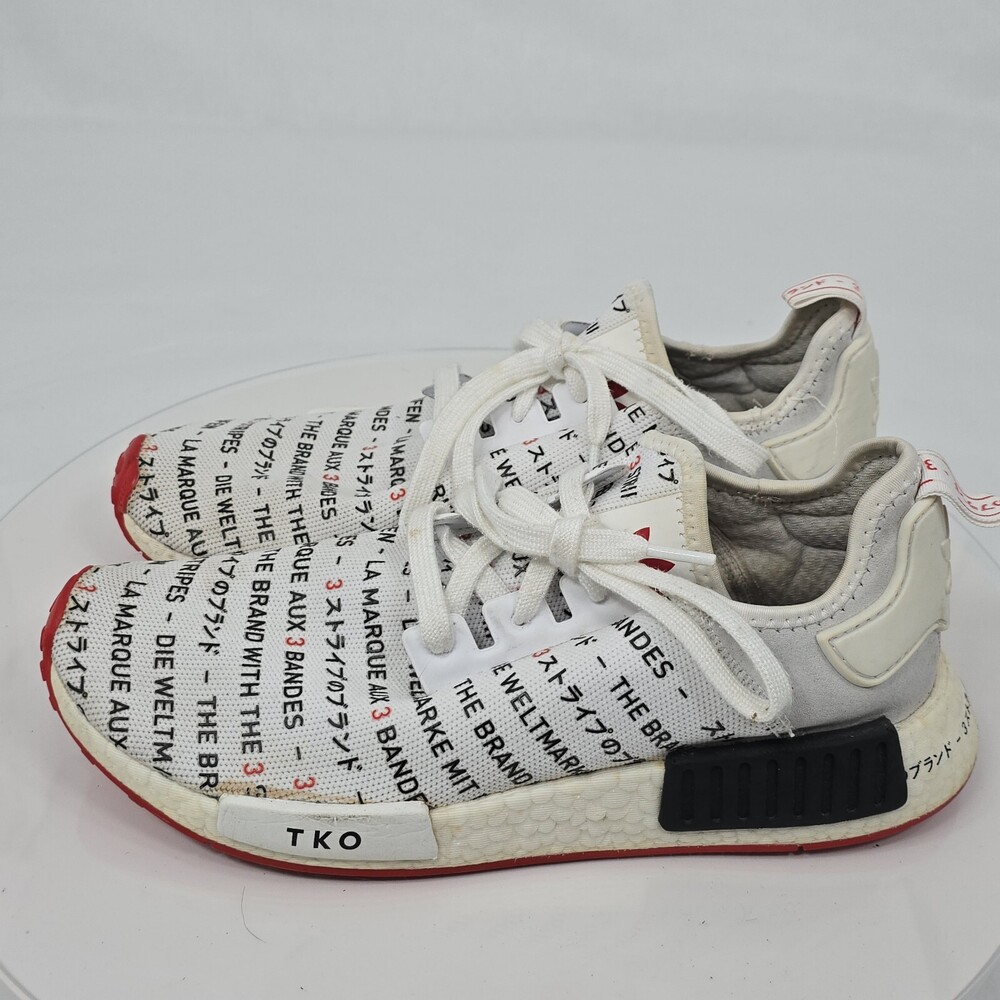adidas NMD_R1 TKO- Tokyo EG6362 Running Sneakers Men 10 White/Red